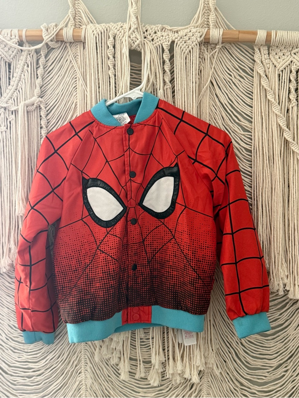 Disney Spider-Man Red Jacket with Blue Trim
